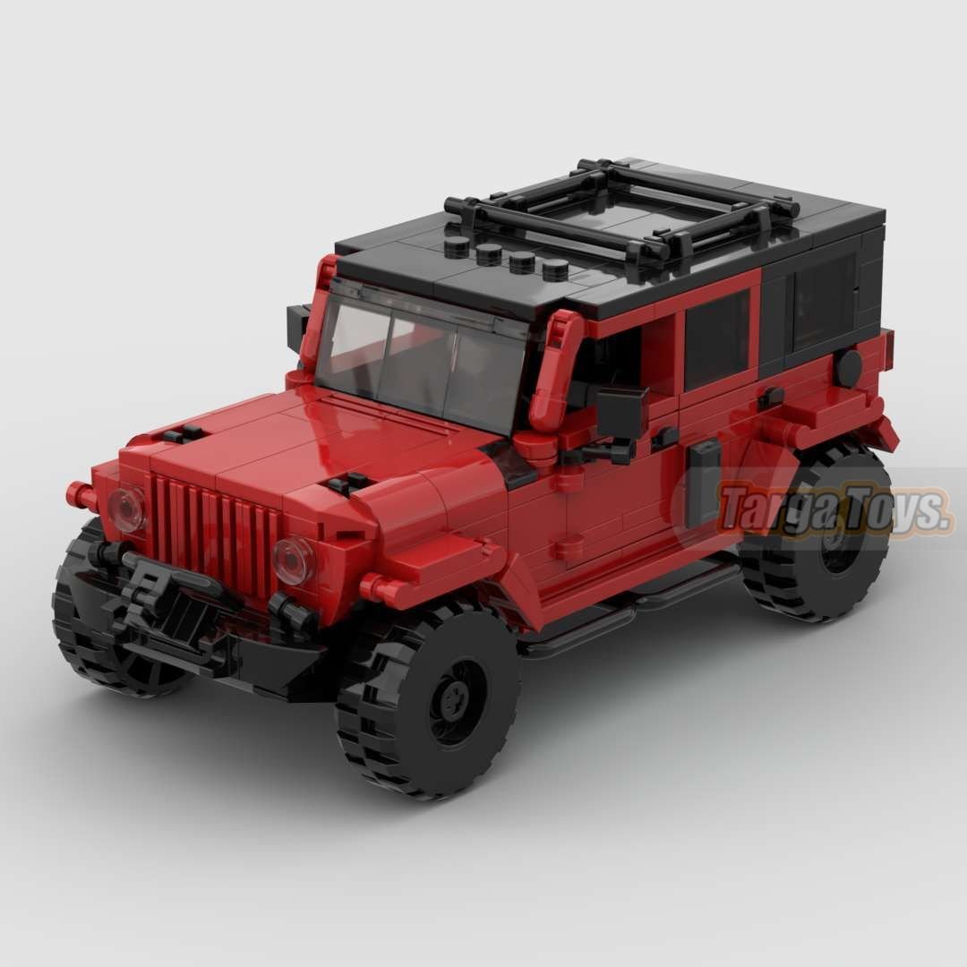 Jeep Wrangler Rubicon Red - Targa Toys