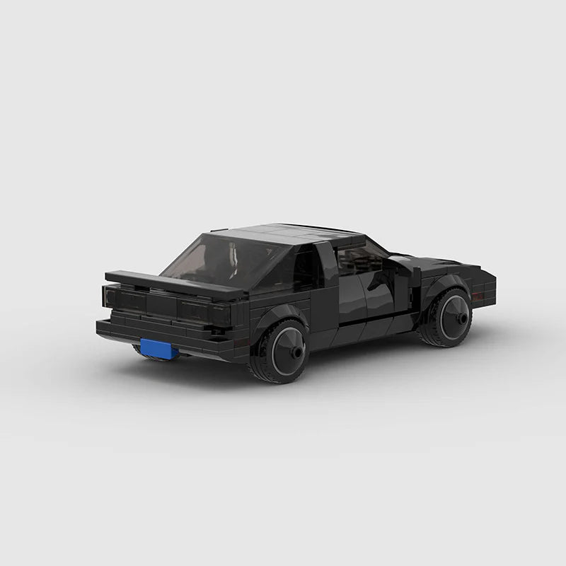 Knight Rider Pontiac Firebird made from lego building blocks