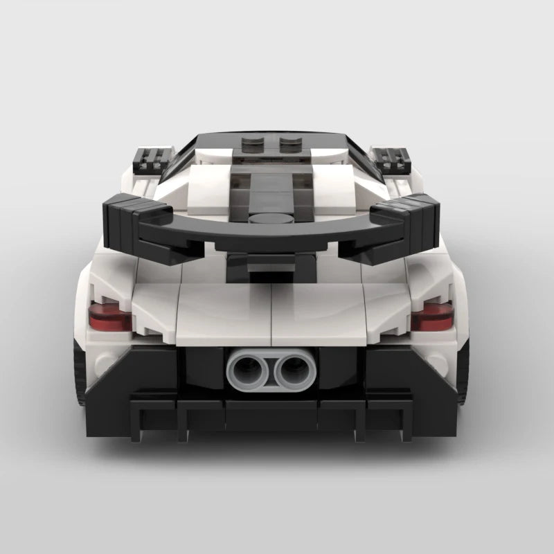 Koenigsegg Jesko made from lego building blocks