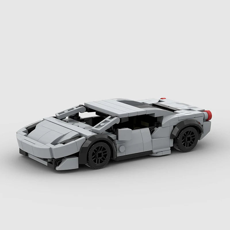 Lamborghini Gallardo Liberty Walk made from lego building blocks