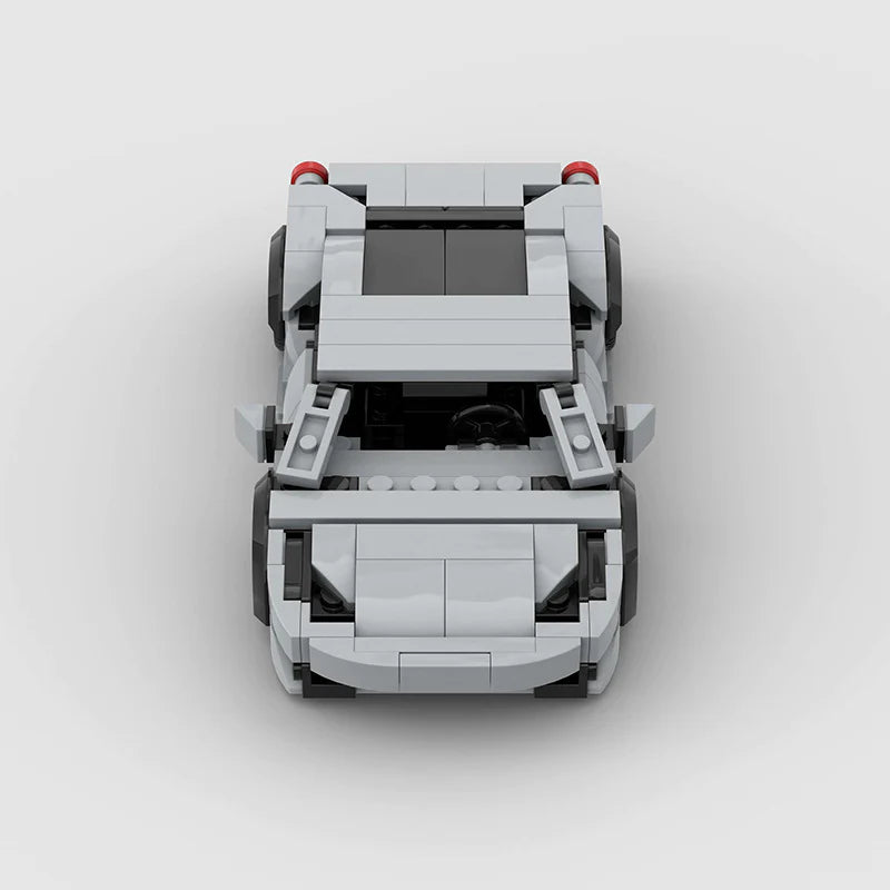 Lamborghini Gallardo Liberty Walk made from lego building blocks