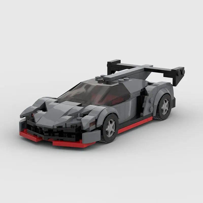 Image of Lamborghini Poison Roadster - Lego Building Blocks by Targa Toys