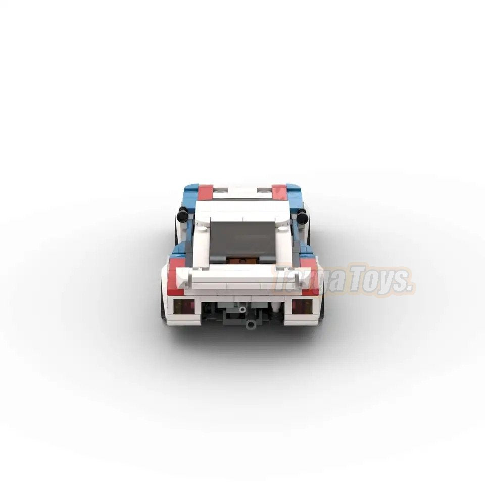 Image of Lancia Beta Montecarlo Turbo Martini - Lego Building Blocks by Targa Toys