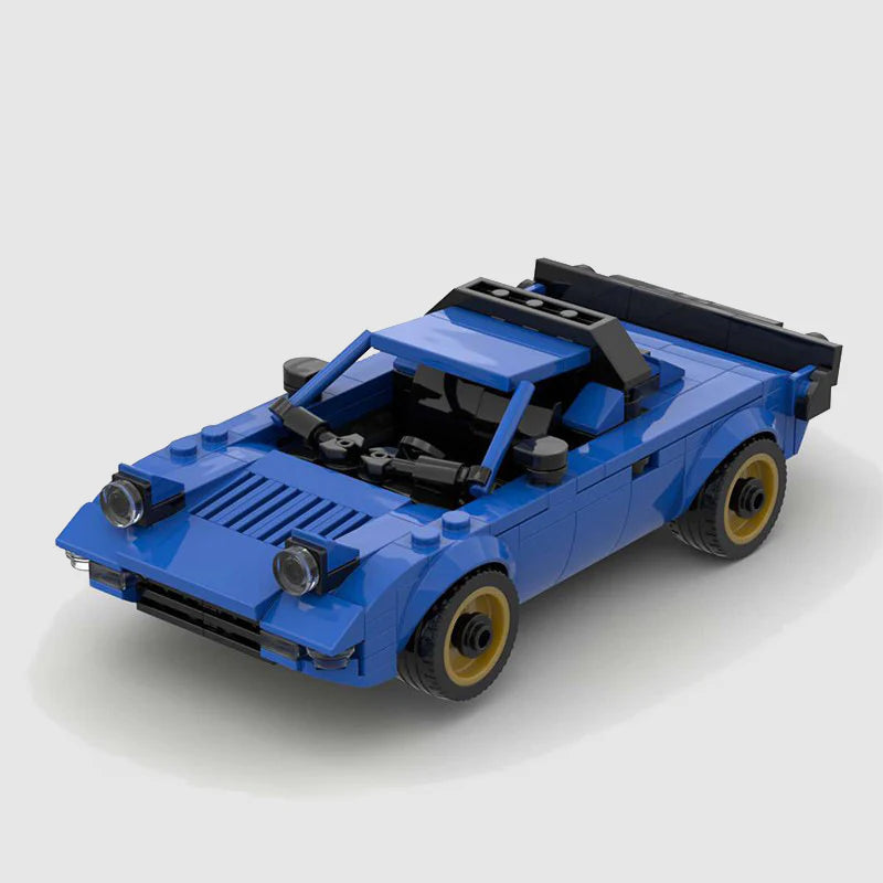 Image of Lancia Stratos - Lego Building Blocks by Targa Toys