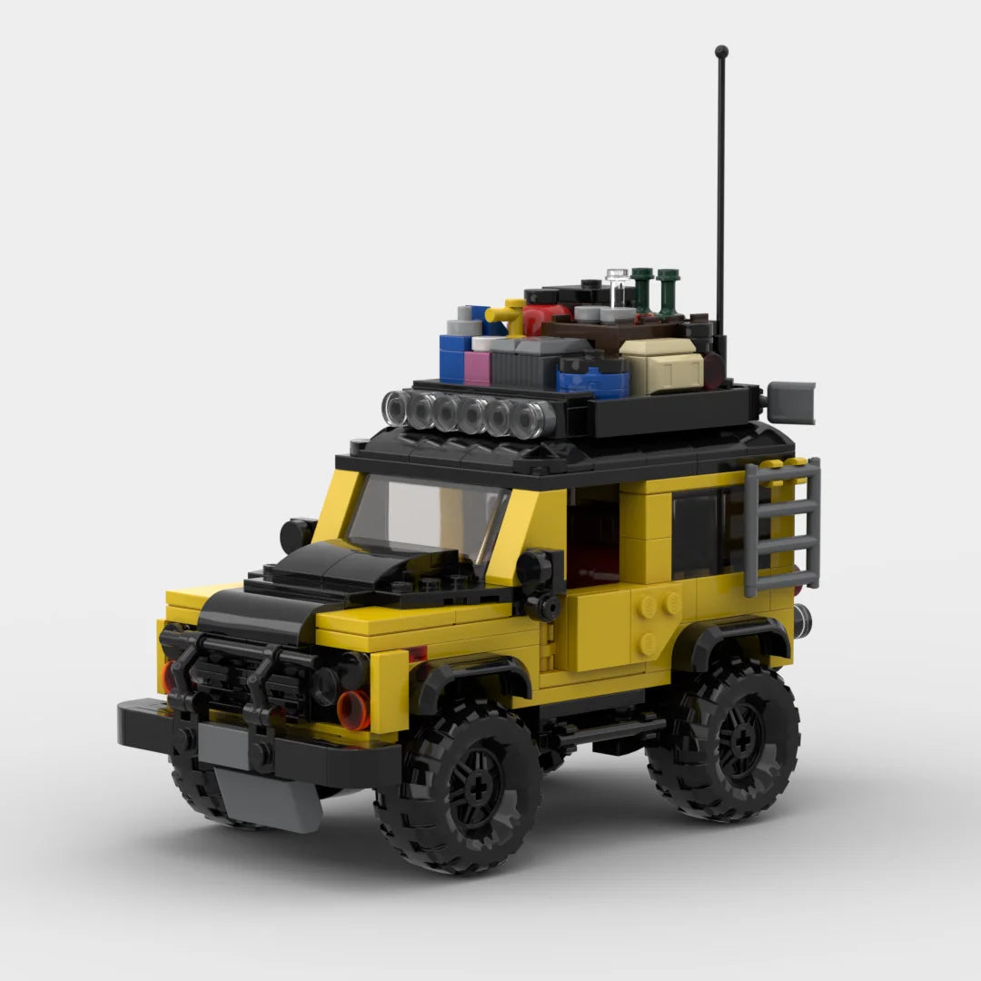 Image of Land Rover Defender Safari - Lego Building Blocks by Targa Toys