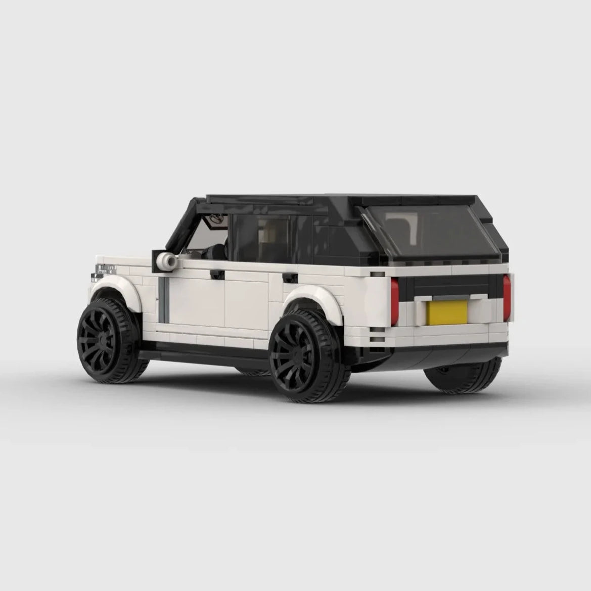 Land Rover Range Rover made from lego building blocks