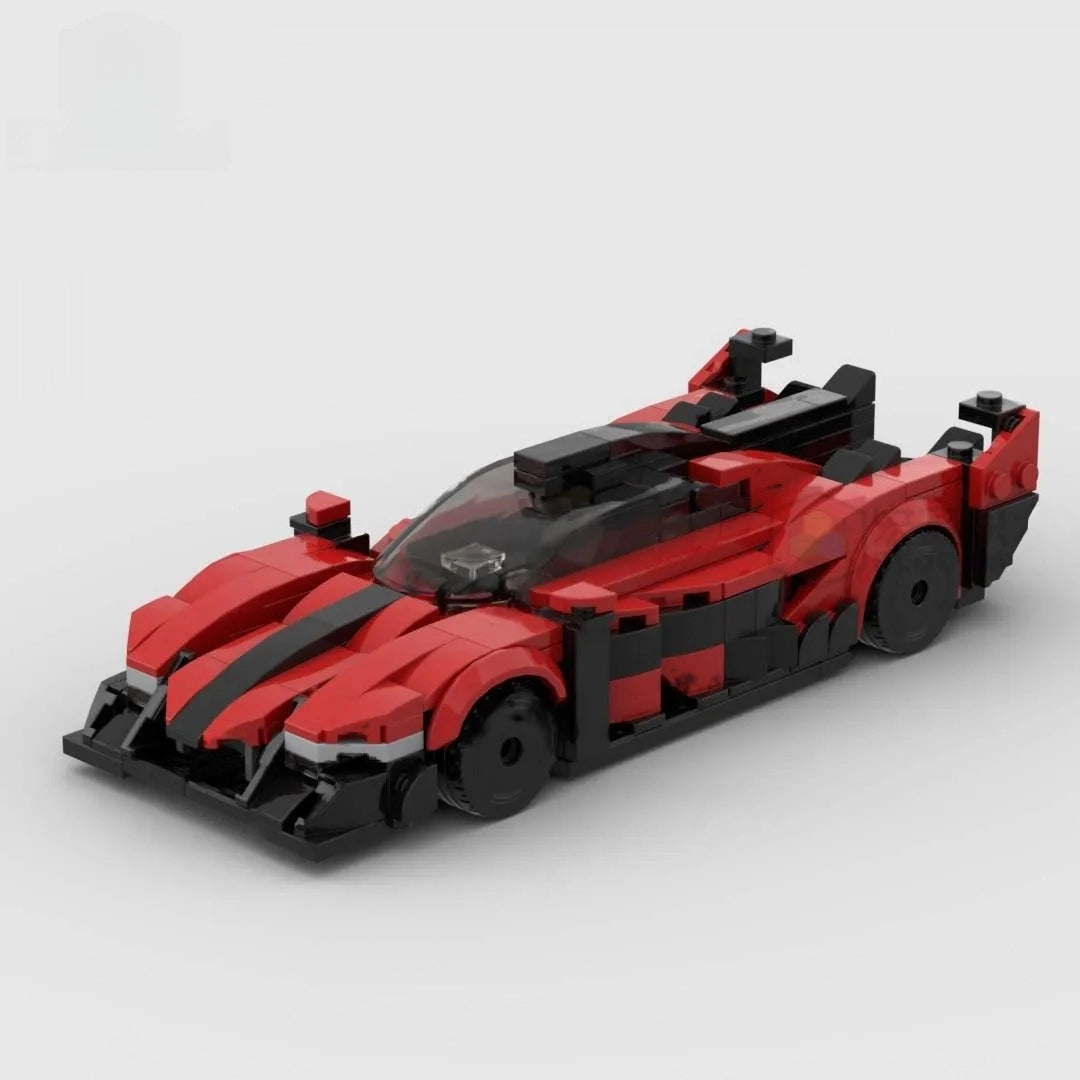 Image of Le Mans 24 Racing car - Lego Building Blocks by Targa Toys