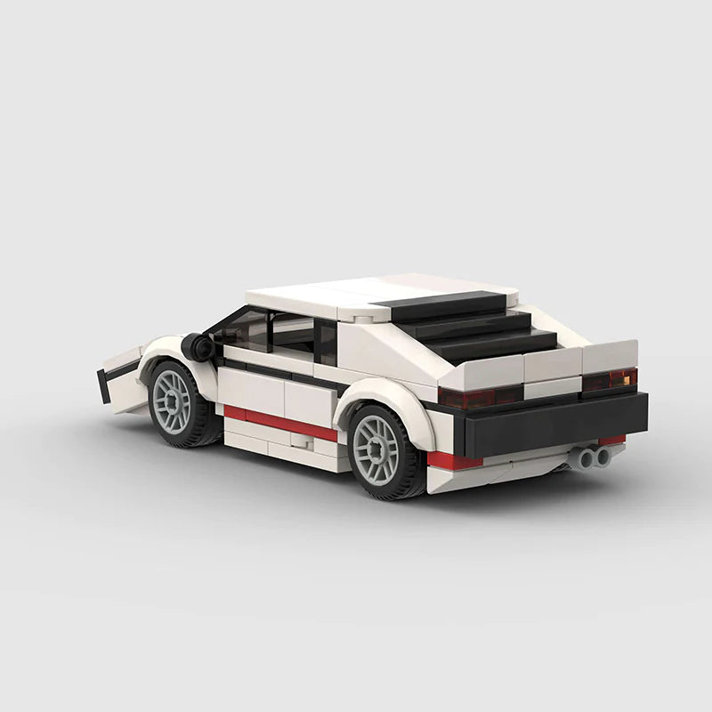 Lotus Esprit made from lego building blocks