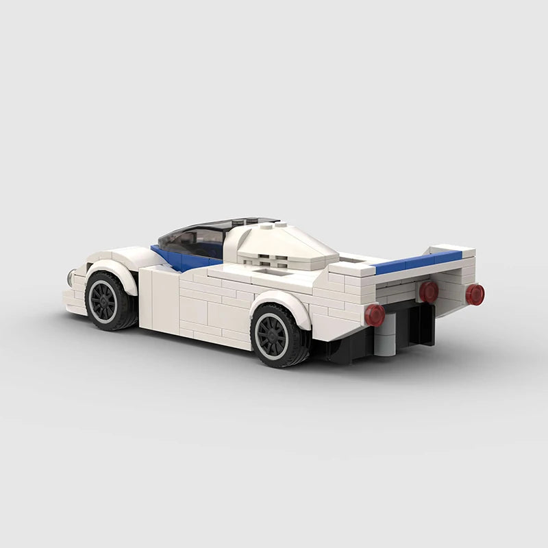 Mazda 757 made from lego building blocks