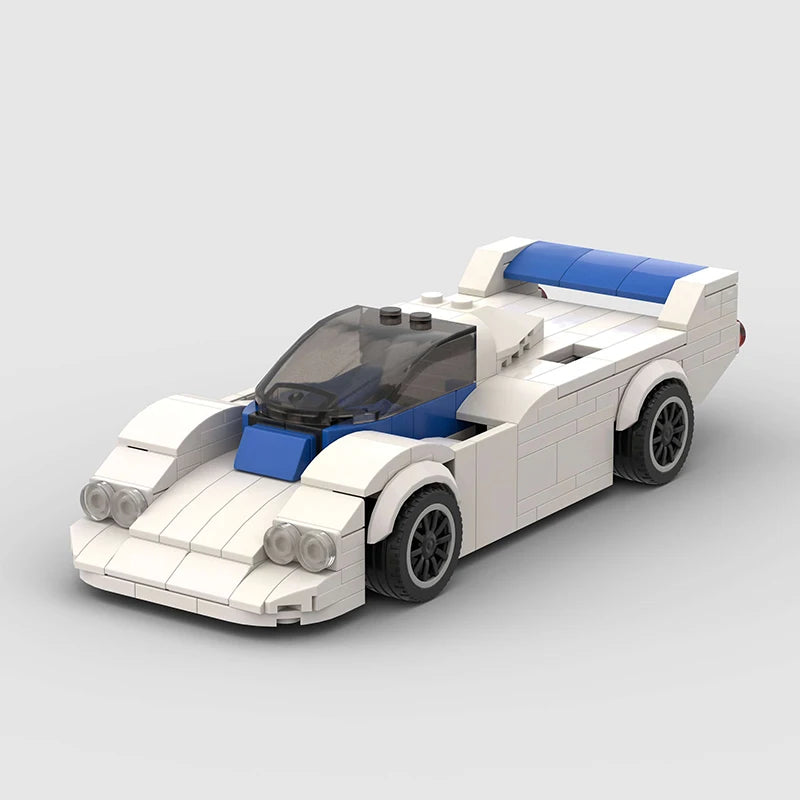 Image of Mazda 757 - Lego Building Blocks by Targa Toys