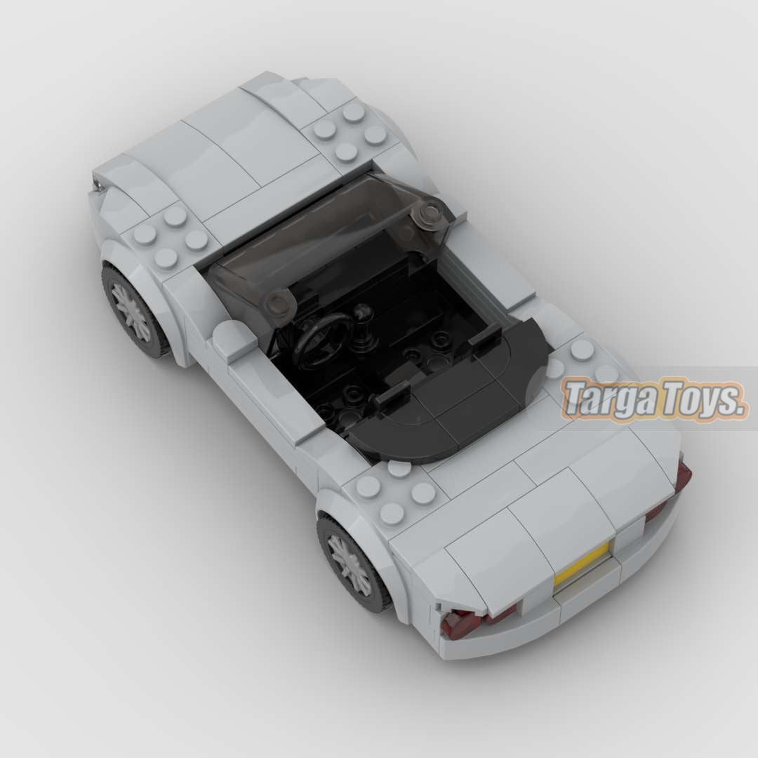 Mazda MX-5 Eunos made from lego building blocks