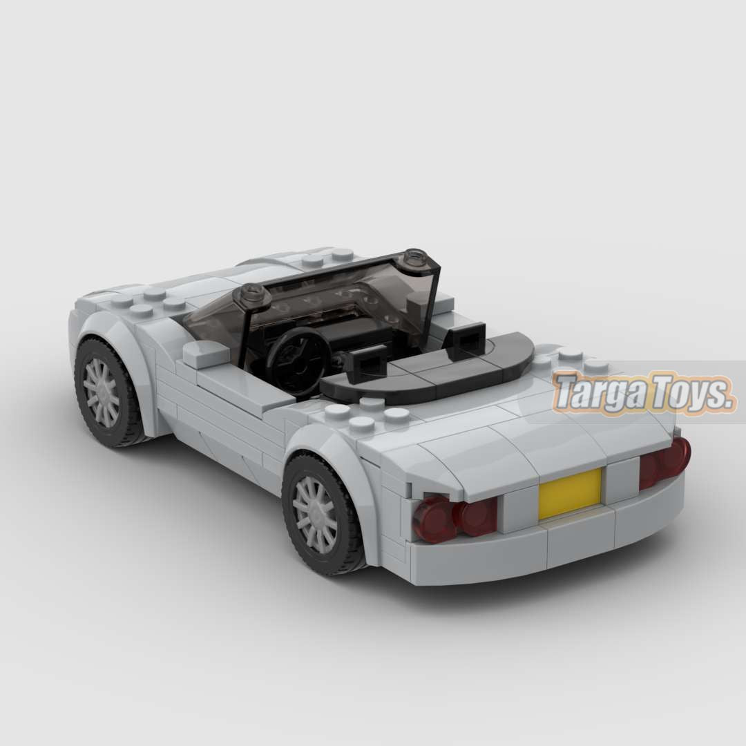 Mazda MX-5 Eunos made from lego building blocks