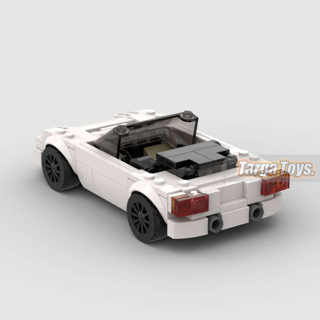 Mazda MX-5 Miata Convertible made from lego building blocks