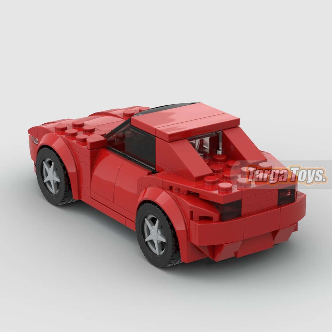 Mazda MX-5 RF made from lego building blocks