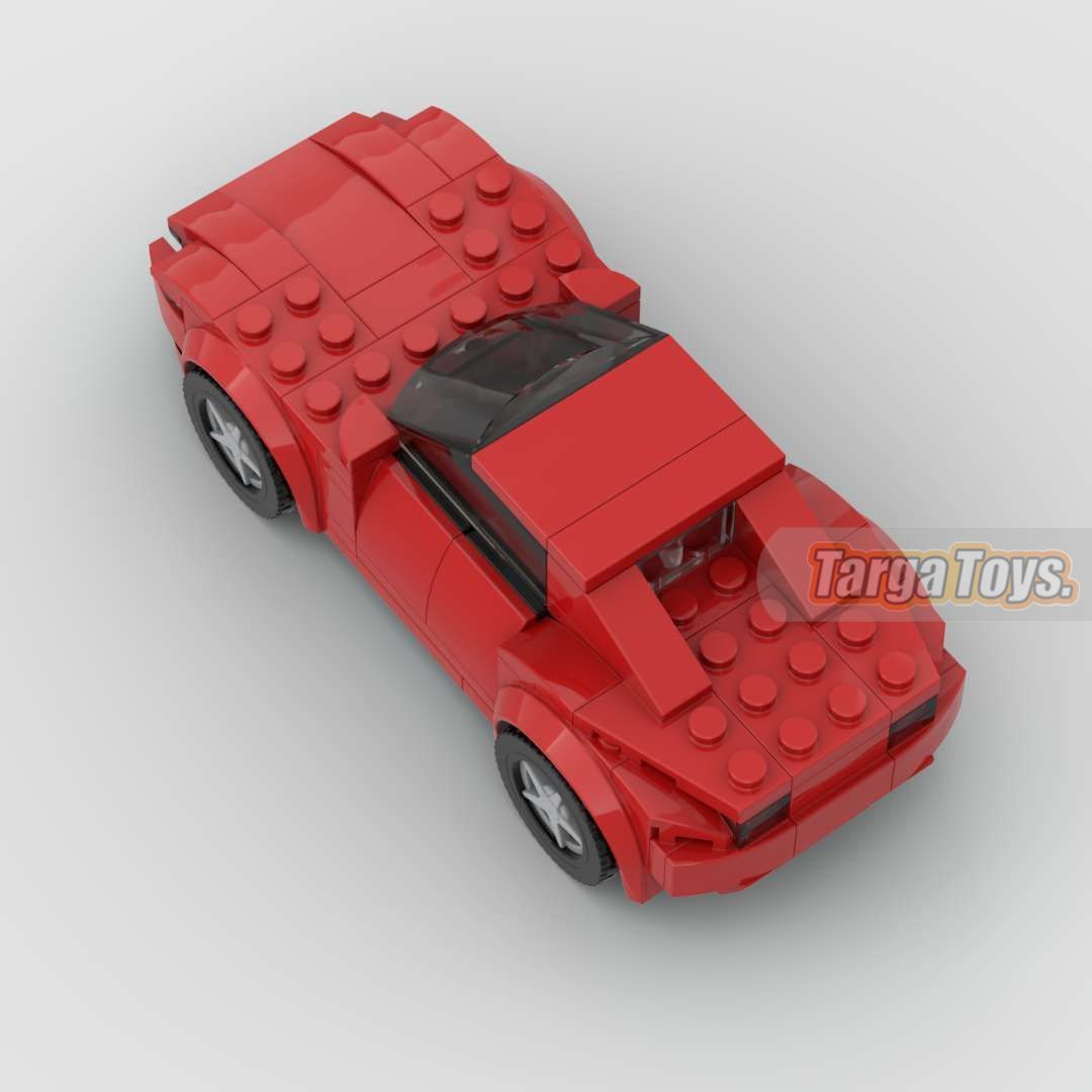 Mazda MX-5 RF made from lego building blocks