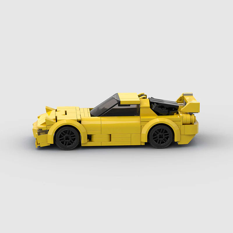 Mazda RX-7 FD made from lego building blocks