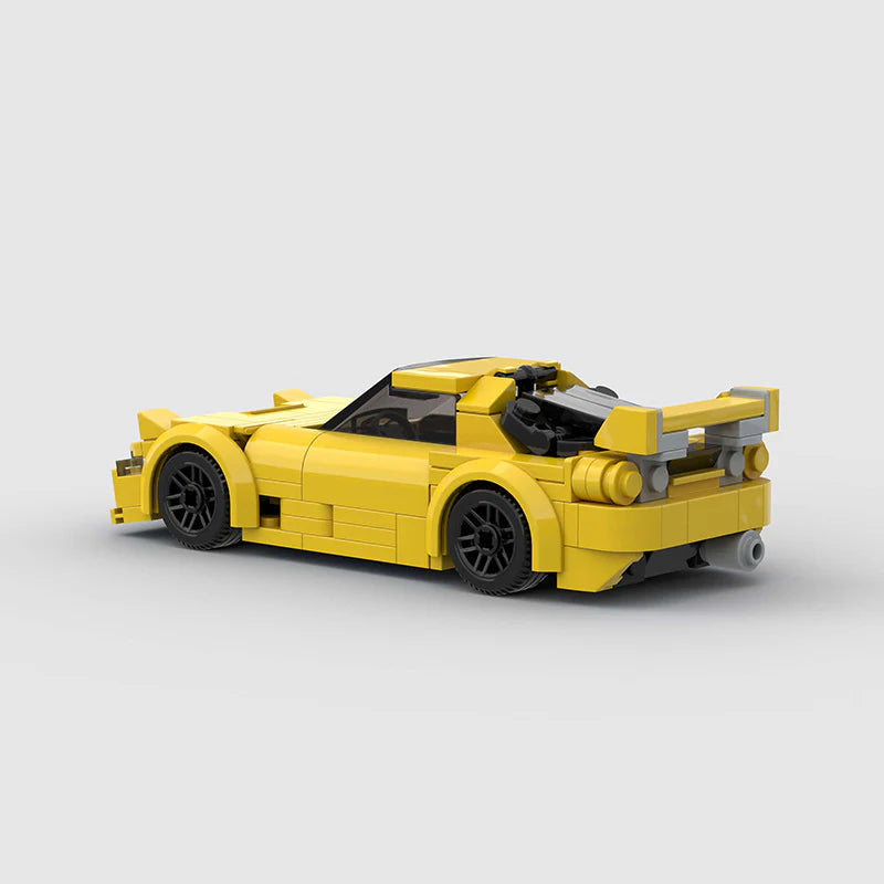 Mazda RX-7 FD made from lego building blocks