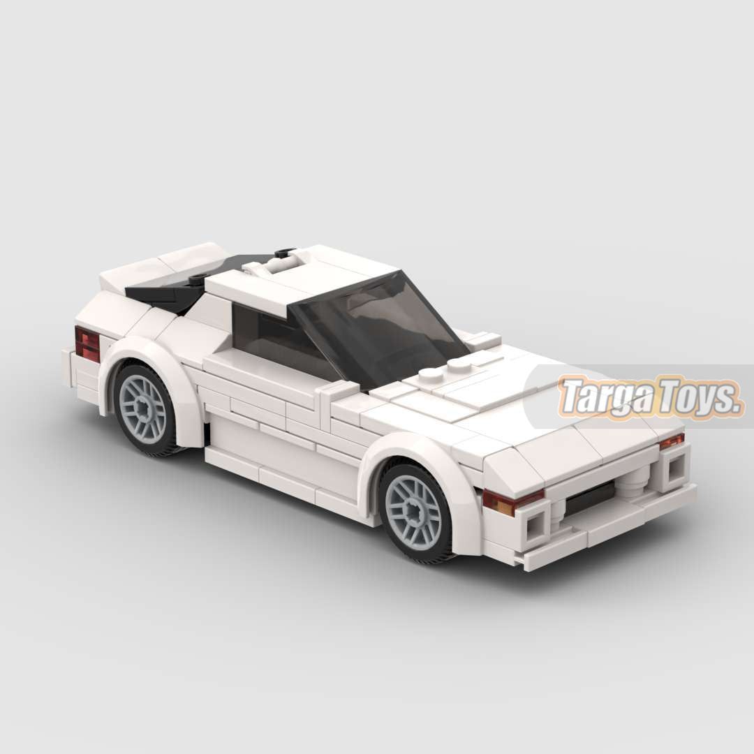 Mazda Savanna RX-7 FC3S Initial D made from lego building blocks