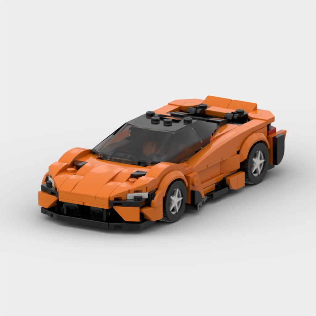 Image of McLaren 765lt - Lego Building Blocks by Targa Toys