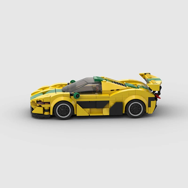 McLaren P1 GTR made from lego building blocks