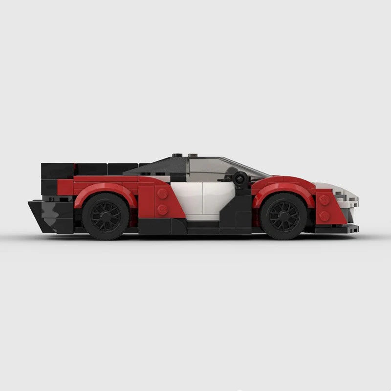 McLaren Sabre made from lego building blocks