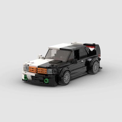 Image of Mercedes-Benz 190E | A$AP ROCKY - Lego Building Blocks by Targa Toys