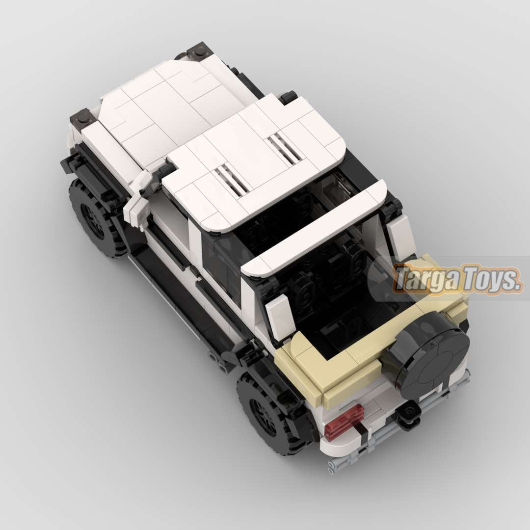 Mercedes-Benz AMG G650 made from lego building blocks