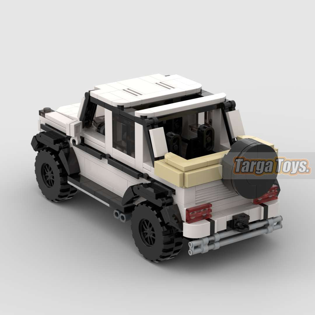 Mercedes-Benz AMG G650 made from lego building blocks