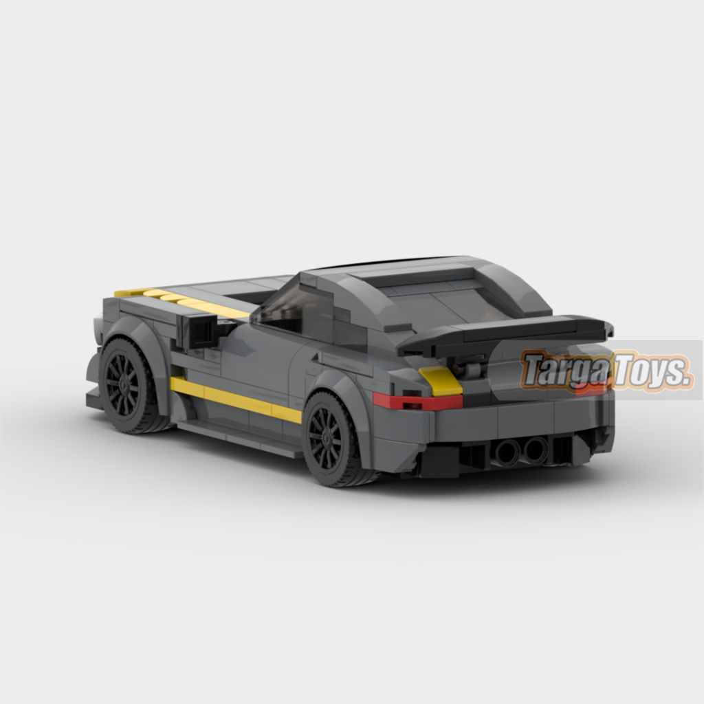 Mercedes Benz AMG GTR made from lego building blocks