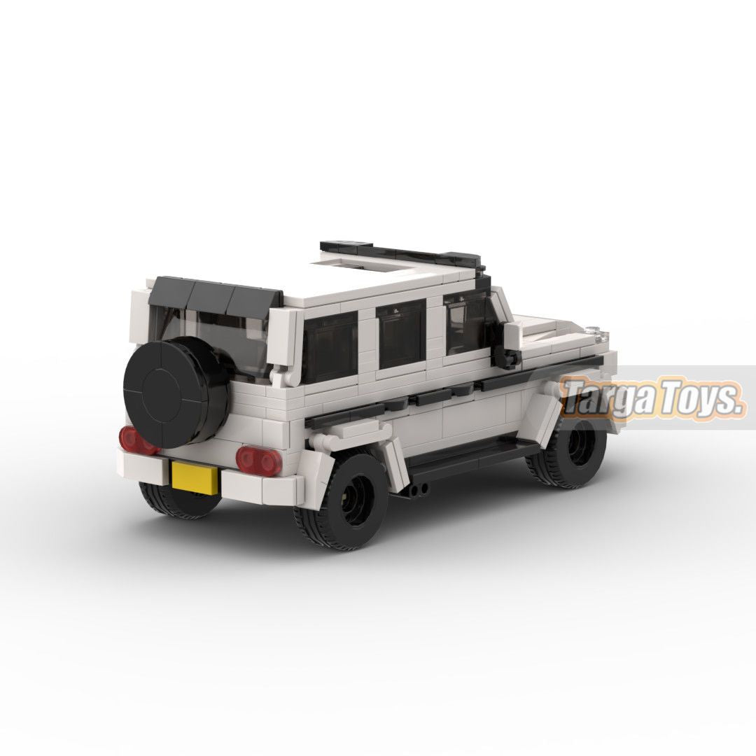 Mercedes-Benz G63 AMG made from lego building blocks