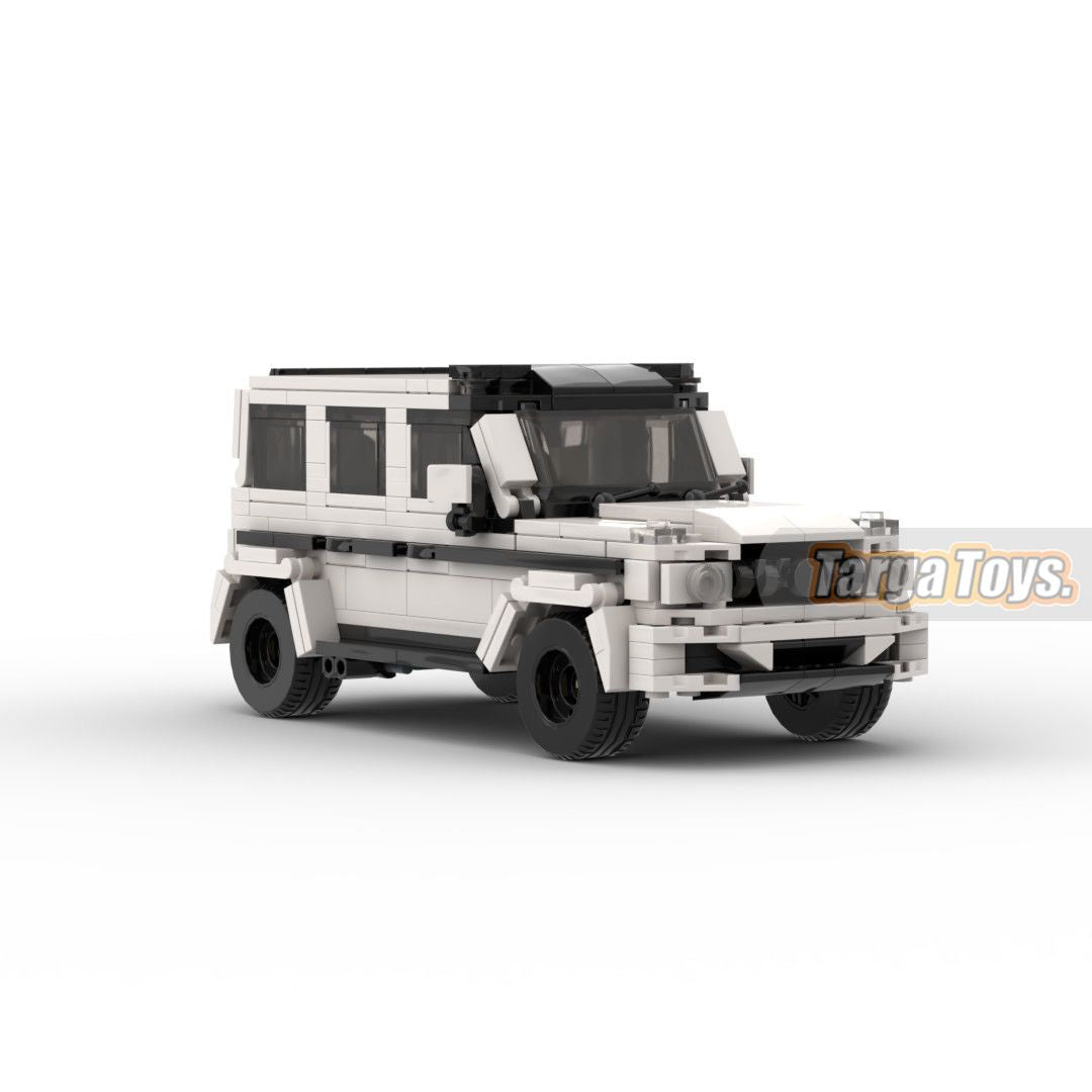 Mercedes-Benz G63 AMG made from lego building blocks