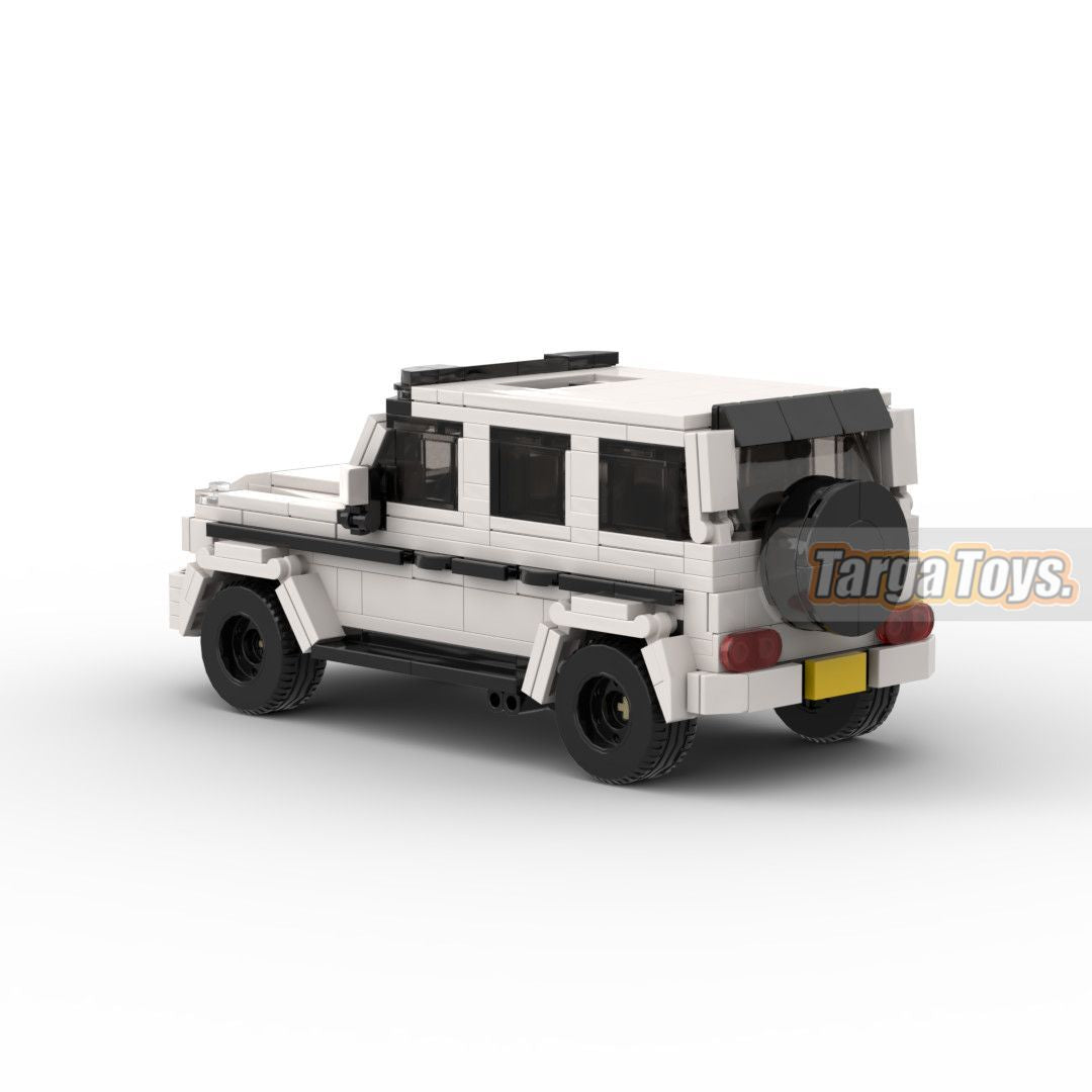 Mercedes-Benz G63 AMG made from lego building blocks