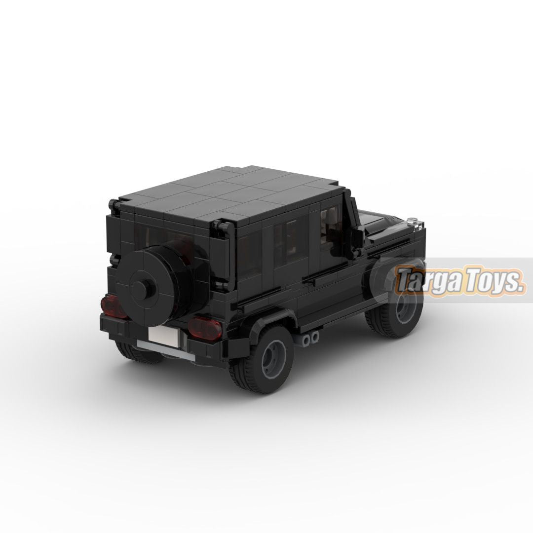 Mercedes-Benz G63 AMG made from lego building blocks