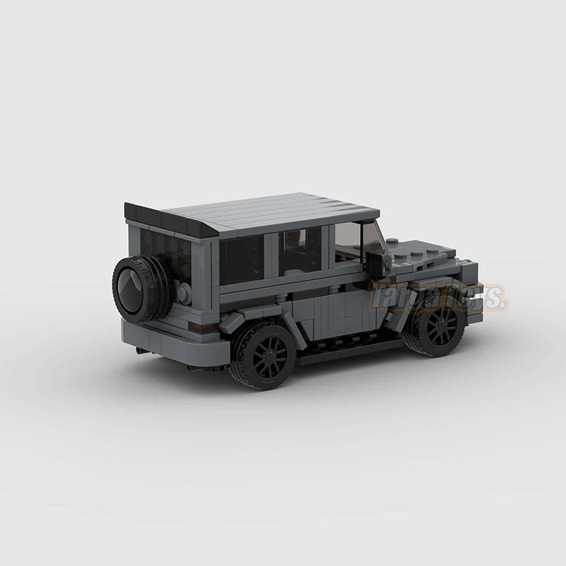 Mercedes-Benz G63 Brabus made from lego building blocks