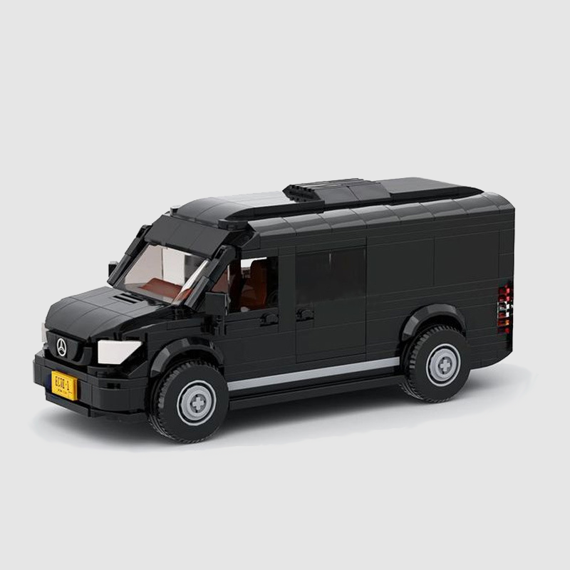 Image of Mercedes-Benz Sprinter - Lego Building Blocks by Targa Toys