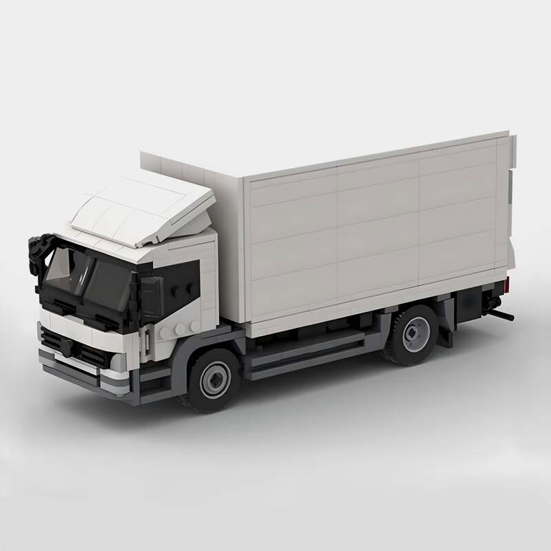 Image of Mercedes-Benz Truck - Lego Building Blocks by Targa Toys