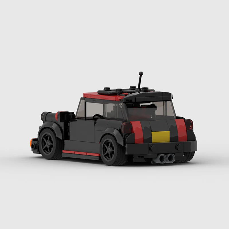 Mini Cooper John Cooper Works 2014 made from lego building blocks