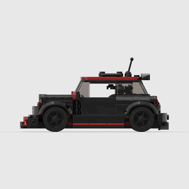 Mini Cooper John Cooper Works 2014 made from lego building blocks