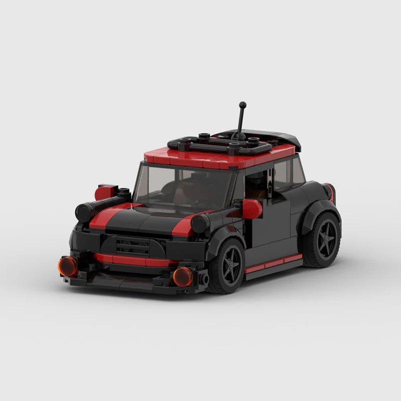 Mini Cooper John Cooper Works 2014 made from lego building blocks