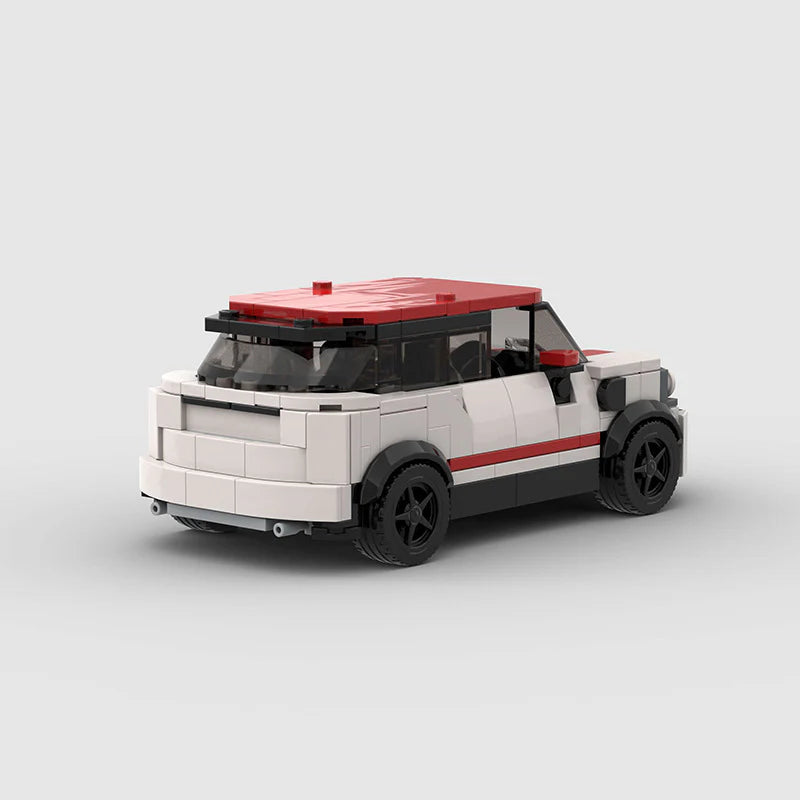 Mini Countryman F60 Cooper S, 2020 Edition made from lego building blocks