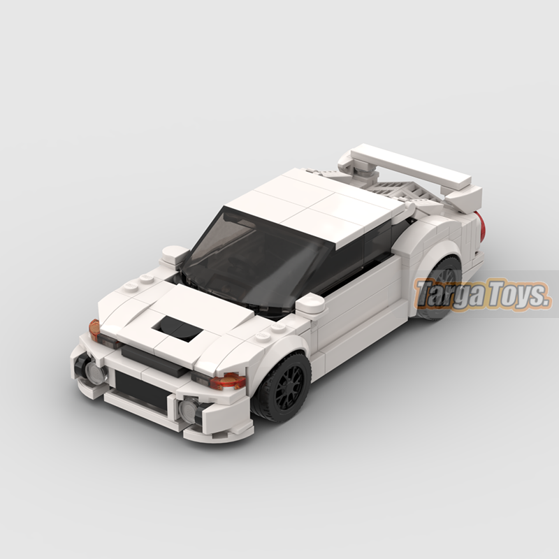 Mitsubishi EVO 5th made from lego building blocks