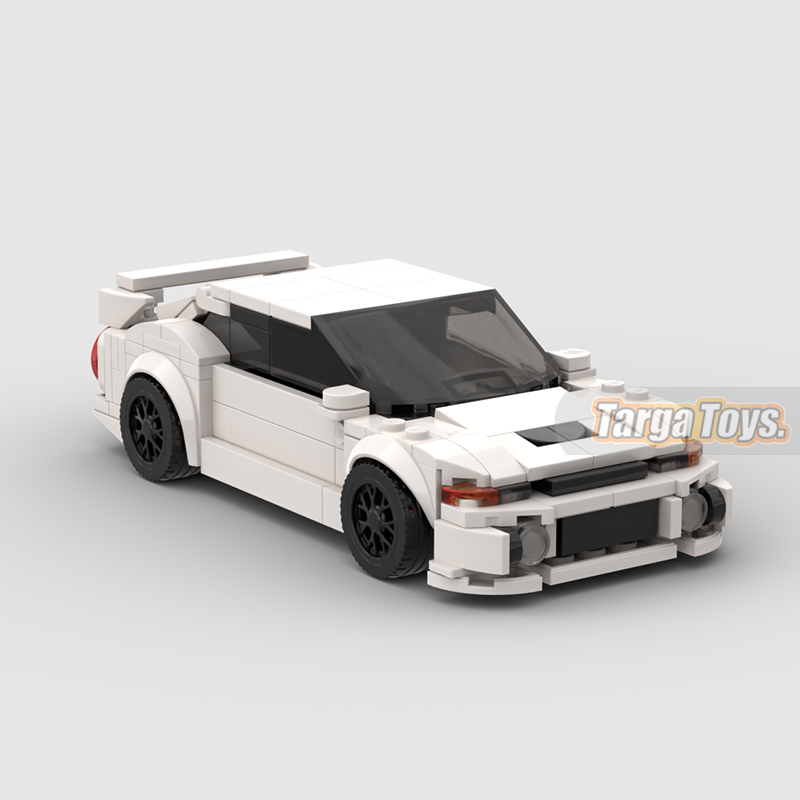 Mitsubishi EVO 5th made from lego building blocks