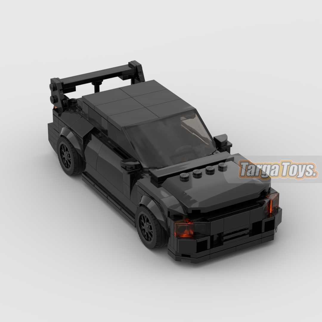 Mitsubishi EVO Gen X made from lego building blocks