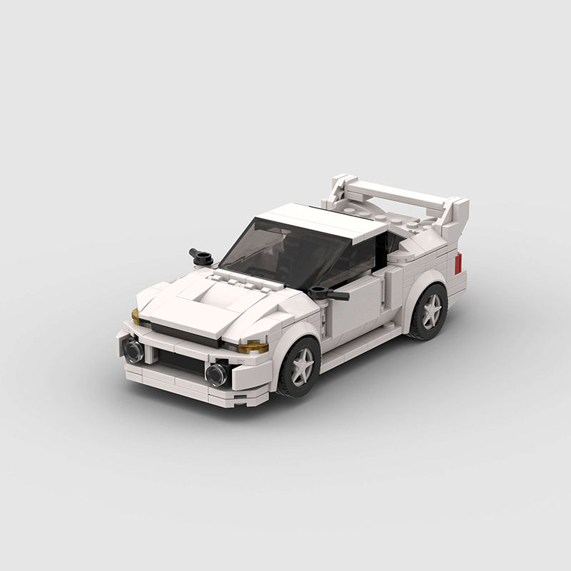 Mitsubishi EVO II Gen V Rally made from lego building blocks