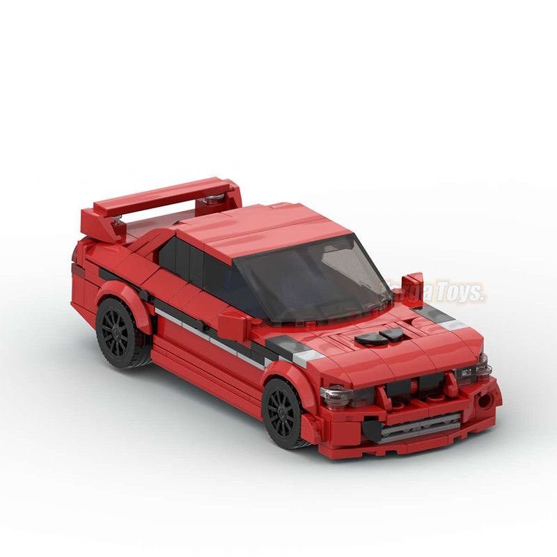 Mitsubishi Lancer EVO VI | Tommi Makinen Edition made from lego building blocks