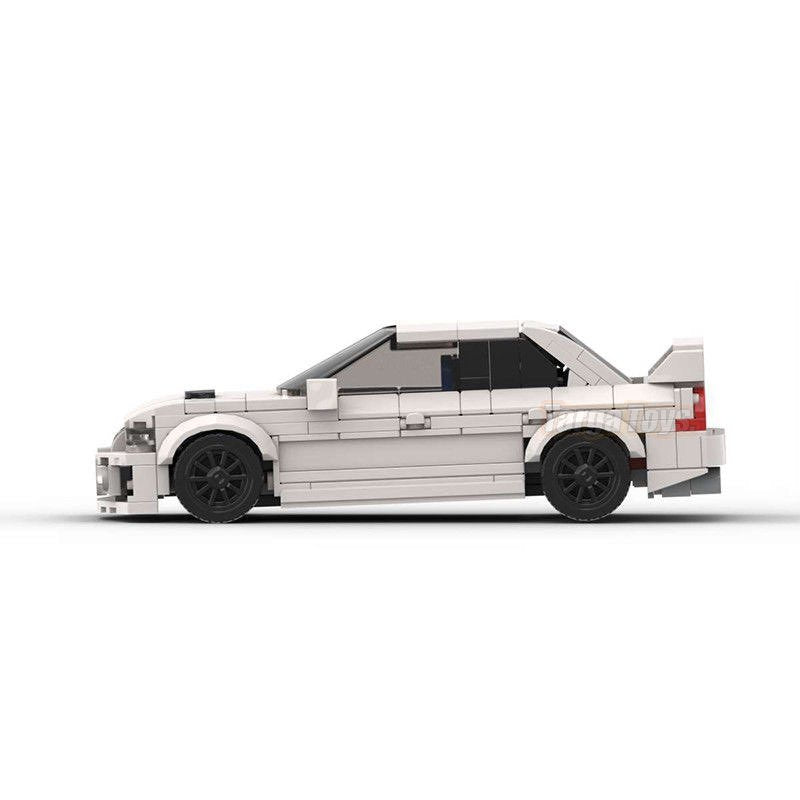 Mitsubishi Lancer EVO VI | Tommi Makinen Edition made from lego building blocks