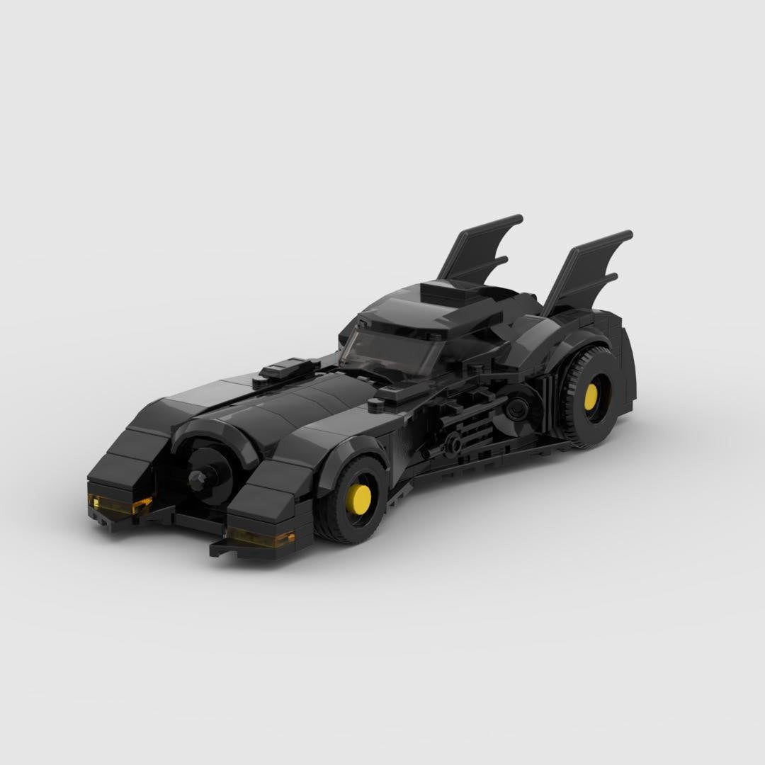 Image of Modern Batmobile - Lego Building Blocks by Targa Toys