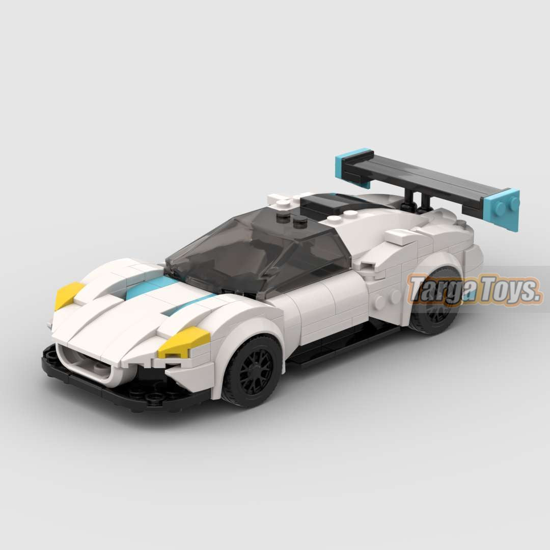 Maserati MC20 GT2 made from lego building blocks