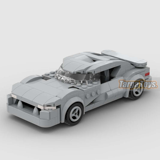 Dodge Viper RT10 Roadster made from lego building blocks