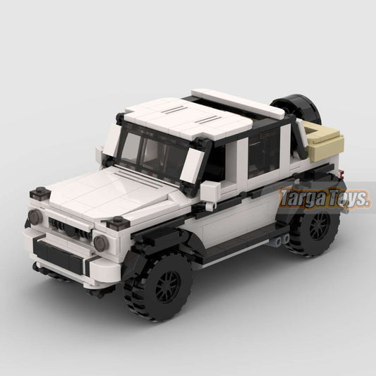 Mercedes-Benz AMG G650 made from lego building blocks